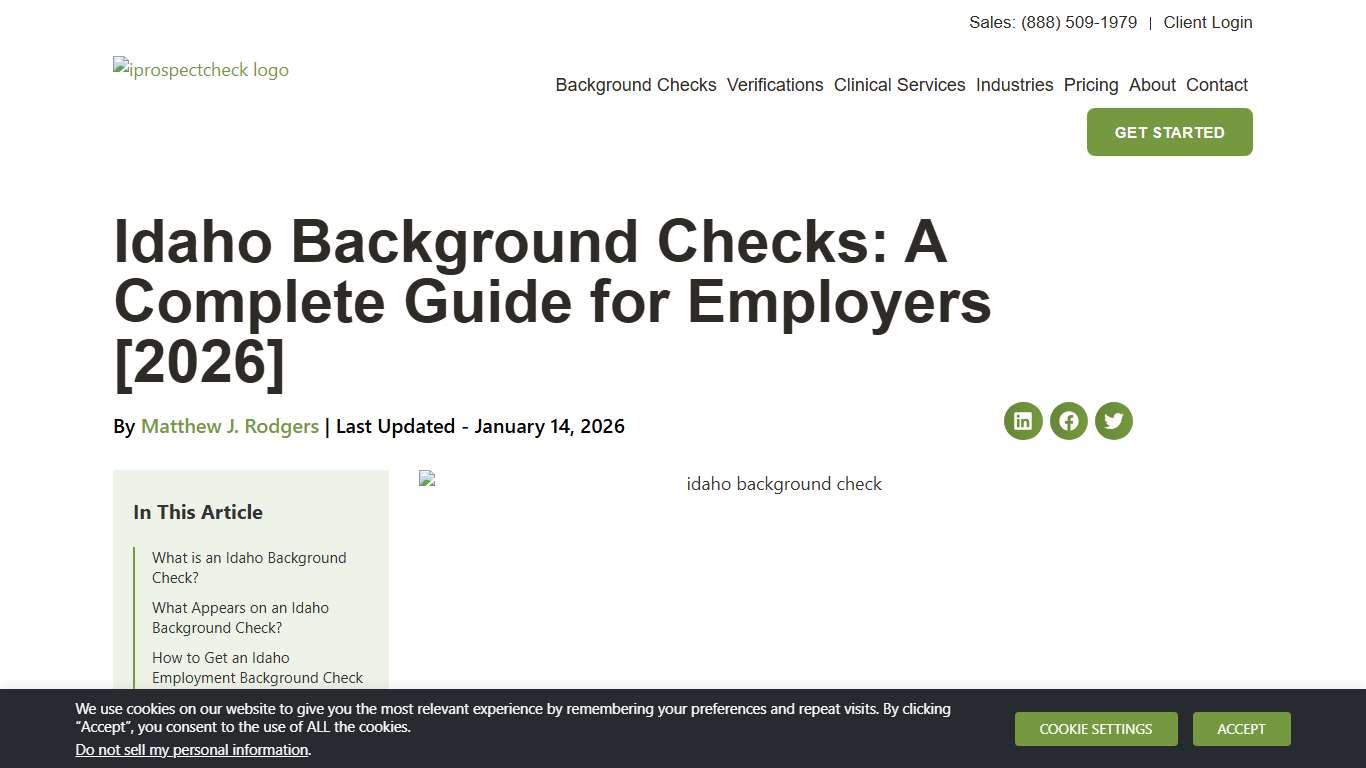 Idaho Background Checks: A Complete Guide for Employers [2026]
